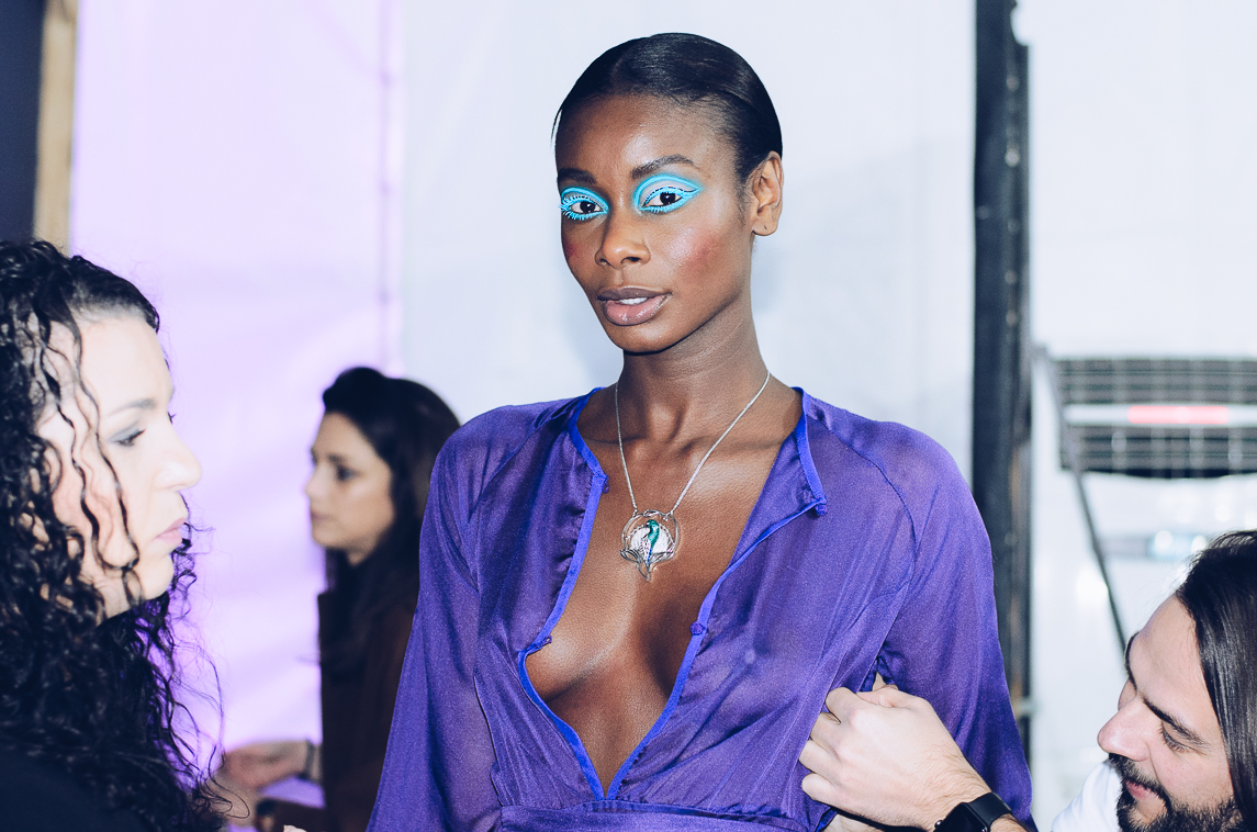 Backstage Pass at KLuK CGDT SS17 Show During Mercedes Benz Fashion Week Joburg