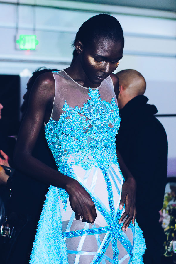 Sneak Backstage at Scalo Designer’s SS17 Show to See Collection Beauty Looks Upclose